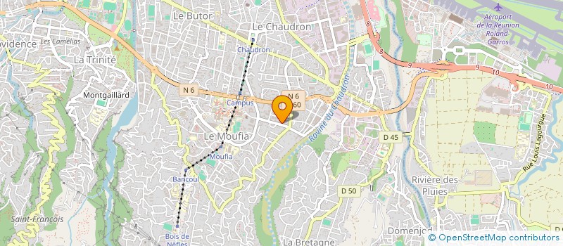 localisation de l'entreprise SOCIETE D'EXPLOITATION IMMOBILIERE REUNION à SAINT-DENIS