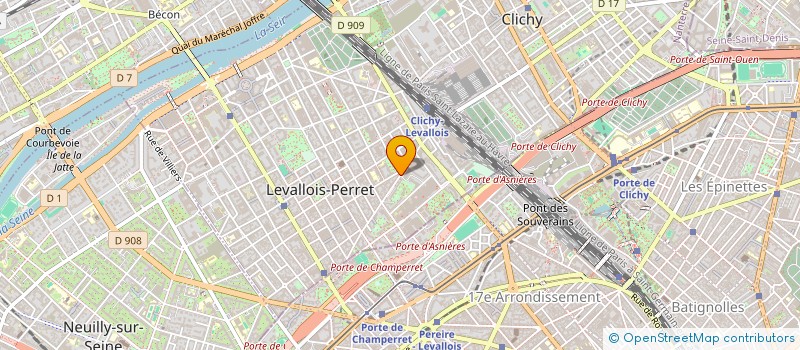 localisation de l'entreprise SOCIETE D'EXPLOITATION INTERCARGO à LEVALLOIS-PERRET