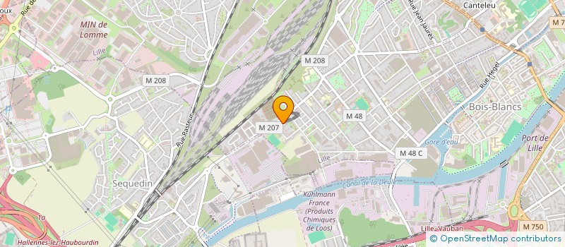 localisation de l'entreprise SOCIETE D EXPLOITATION KERN à LILLE