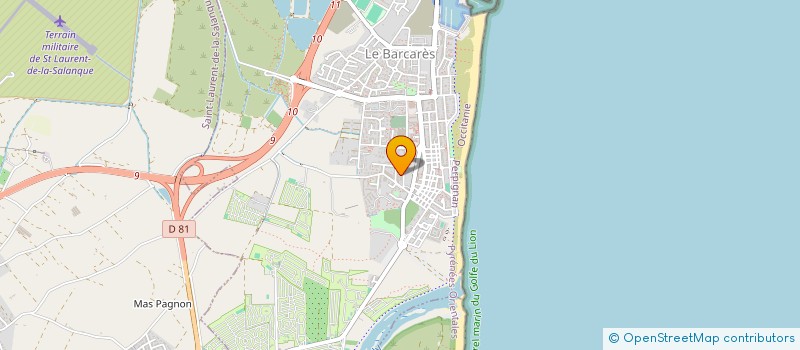 localisation de l'entreprise SOCIETE D'EXPLOITATION L'ANCRE DE CORAIL à LE BARCARES