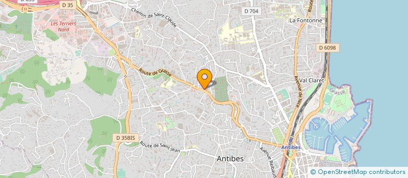 localisation de l'entreprise SOCIETE D'EXPLOITATION L'ARMITEL à NICE