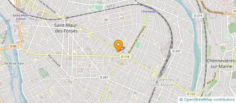 localisation de l'entreprise SOCIETE D'EXPLOITATION L.E.M. à SAINT-MAUR-DES-FOSSES