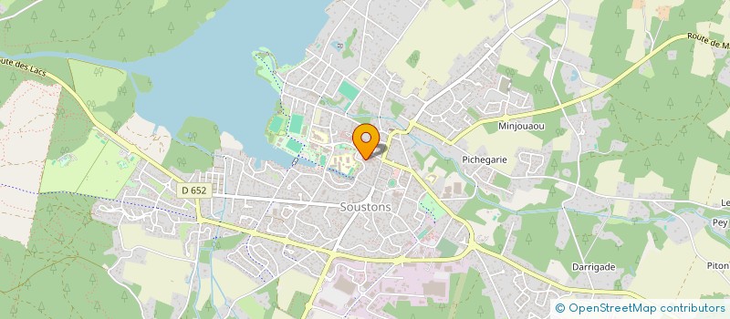 localisation de l'entreprise SOCIETE D'EXPLOITATION LA FERIA  SOUSTONS