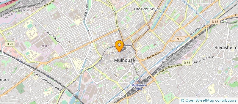 localisation de l'entreprise SOCIETE D'EXPLOITATION LA PERLE à MULHOUSE