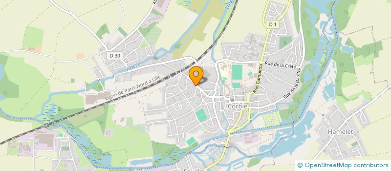 localisation de l'entreprise SOCIETE D'EXPLOITATION LAVENNE-BONNAY à CORBIE