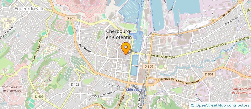 localisation de l'entreprise SOCIETE D'EXPLOITATION LE CAIMAN à CHERBOURG-EN-COTENTIN
