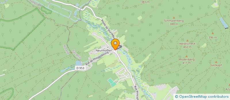 localisation de l'entreprise SOCIETE D'EXPLOITATION LE GOURMET D'ALSACE  DAMBACH