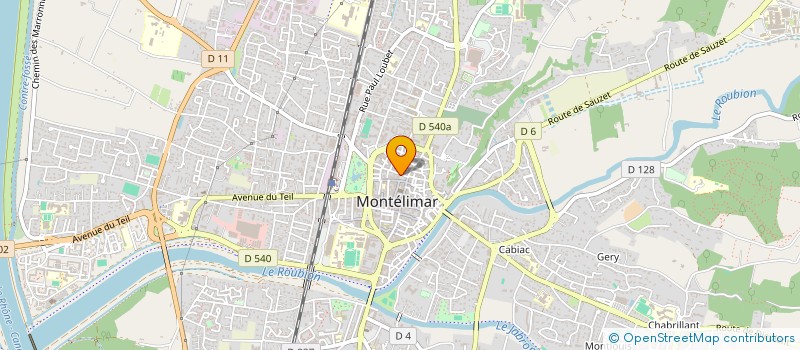 localisation de l'entreprise SOCIETE D EXPLOITATION LE KSAR à MONTELIMAR