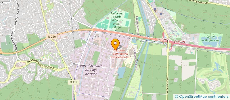 localisation de l'entreprise SOCIETE D'EXPLOITATION LE NAUTIC à LA TESTE-DE-BUCH