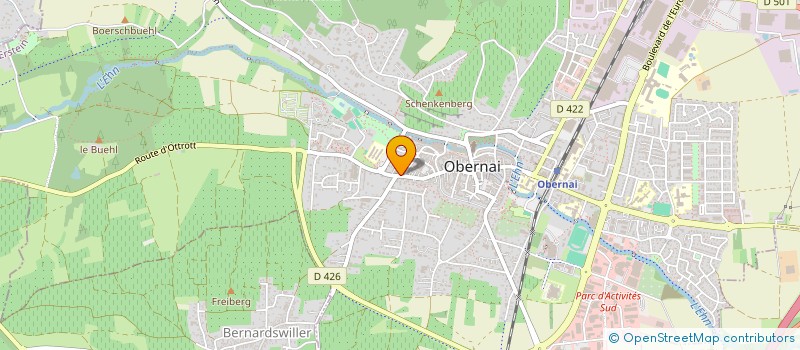 localisation de l'entreprise SOCIETE D EXPLOITATION LEON GRUSS à OBERNAI