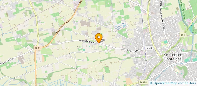 localisation de l'entreprise SOCIETE D'EXPLOITATION LES PLANTS DU VENAISSIN à PERNES-LES-FONTAINES