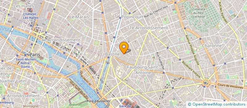 localisation de l'entreprise SOCIETE D'EXPLOITATION LES SANS CULOTTES  PARIS