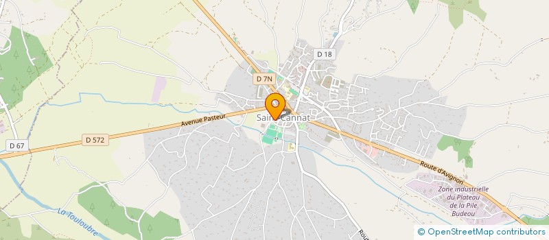 localisation de l'entreprise SOCIETE D'EXPLOITATION LOCATIVE ET DE GESTION  SAINT-CANNAT