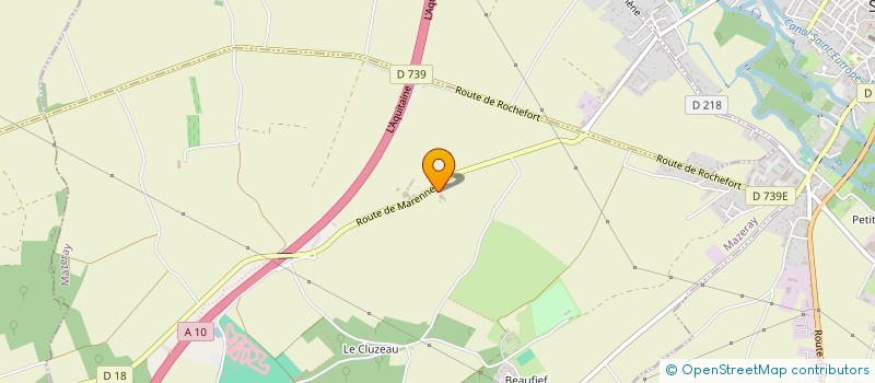 localisation de l'entreprise SOCIETE D'EXPLOITATION MACHINISTE AGRICOLE GARNIER à MAZERAY