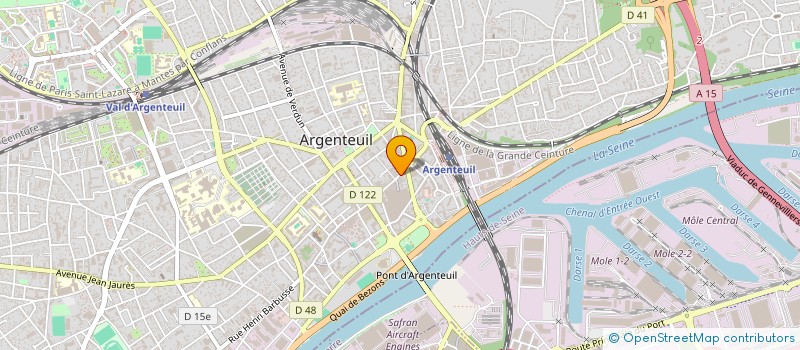 localisation de l'entreprise SOCIETE D'EXPLOITATION MAISON ADRIEN à ARGENTEUIL