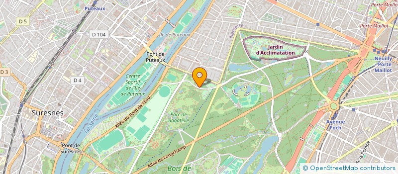 localisation de l'entreprise SOCIETE D'EXPLOITATION MANSART  PARIS