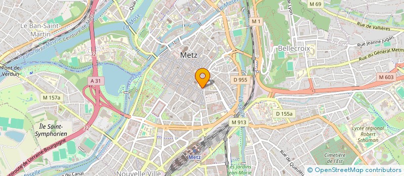 localisation de l'entreprise SOCIETE D'EXPLOITATION MARBY à METZ