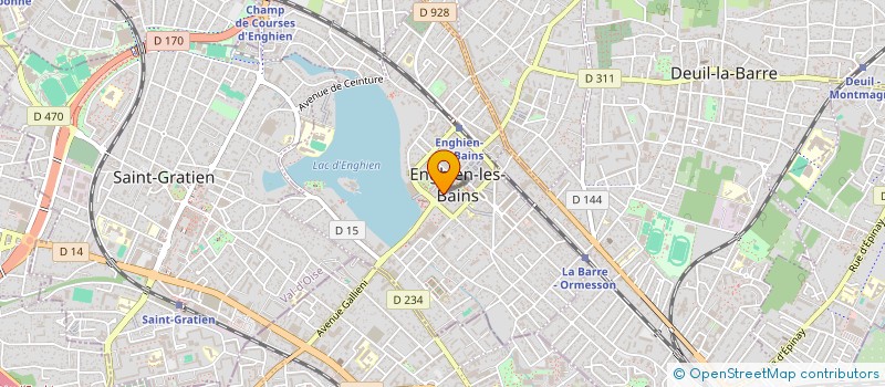 localisation de l'entreprise SOCIETE D EXPLOITATION MC2 à ENGHIEN-LES-BAINS