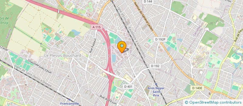 localisation de l'entreprise SOCIETE D'EXPLOITATION NICOLINO à SAINT-LEU-LA-FORET