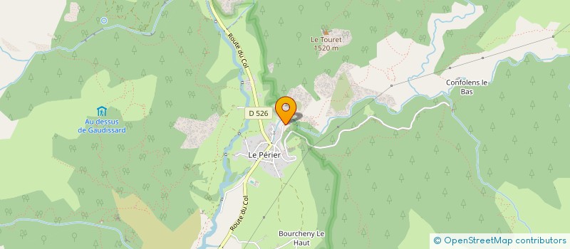 localisation de l'entreprise SOCIETE D'EXPLOITATION NICOLLET à CHANTEPERIER