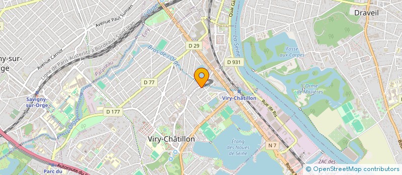 localisation de l'entreprise SOCIETE D'EXPLOITATION OPTICA à VIRY-CHATILLON