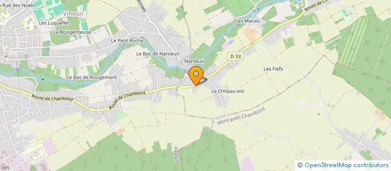 localisation de l'entreprise SOCIETE D EXPLOITATION RENAULT METAL à HUISSEAU-SUR-COSSON