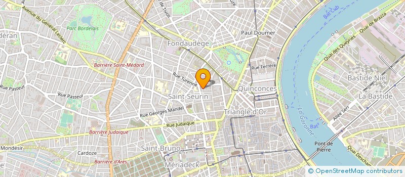 localisation de l'entreprise SOCIETE D'EXPLOITATION RESIDENCE DE TOURISME LA CIOTAT-SERTLC à BORDEAUX