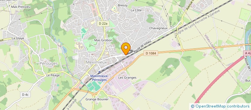 localisation de l'entreprise SOCIETE D'EXPLOITATION RHONE ALPES DE DEPANNAGE POUR LES EQUIPEMENTS DES PARTICULIERS ET DES PROFESSIONNELS  MEXIMIEUX