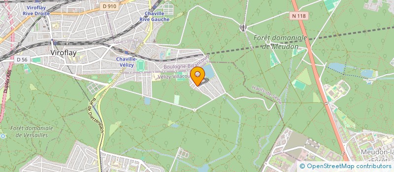 localisation de l'entreprise SOCIETE D'EXPLOITATION RODES à VELIZY-VILLACOUBLAY