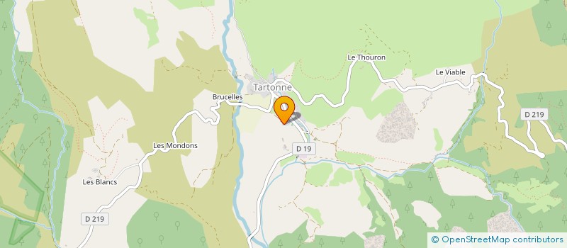 localisation de l'entreprise SOCIETE D'EXPLOITATION ROUX ANDRE à TARTONNE