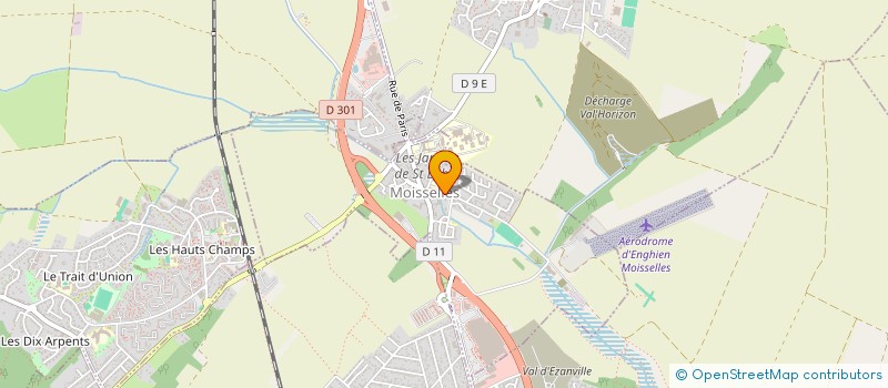 localisation de l'entreprise SOCIETE D EXPLOITATION SABORIT à MOISSELLES