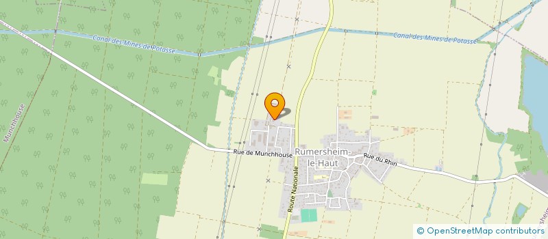 localisation de l'entreprise SOCIETE D'EXPLOITATION SCIERIE SCHAETZEL  RUMERSHEIM-LE-HAUT