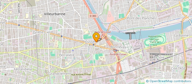 localisation de l'entreprise SOCIETE D EXPLOITATION SERVICE T V MEYER SABAG  VILLEURBANNE