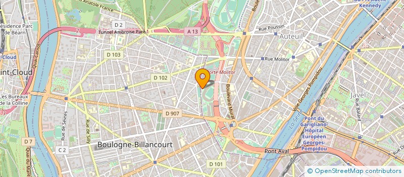 localisation de l'entreprise SOCIETE D'EXPLOITATION SPORTS ET EVENEMENTS  PARIS 16