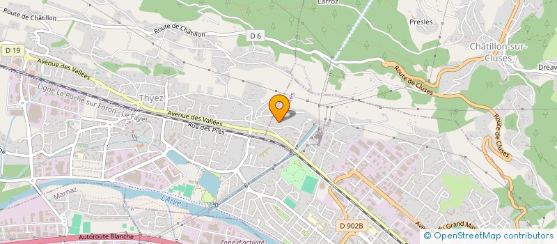 localisation de l'entreprise SOCIETE D'EXPLOITATION T.M.T.  CLUSES