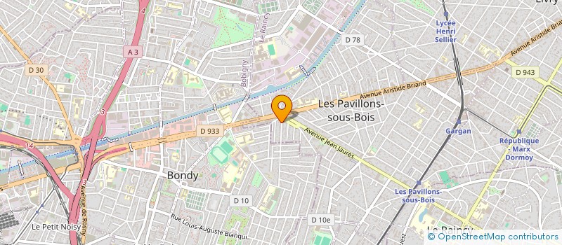 localisation de l'entreprise SOCIETE D'EXPLOITATION THOMAS  LES PAVILLONS-SOUS-BOIS