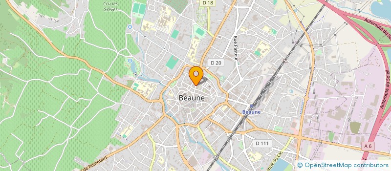 localisation de l'entreprise SOCIETE D EXPLOITATION THOUVENOT MODE à BEAUNE