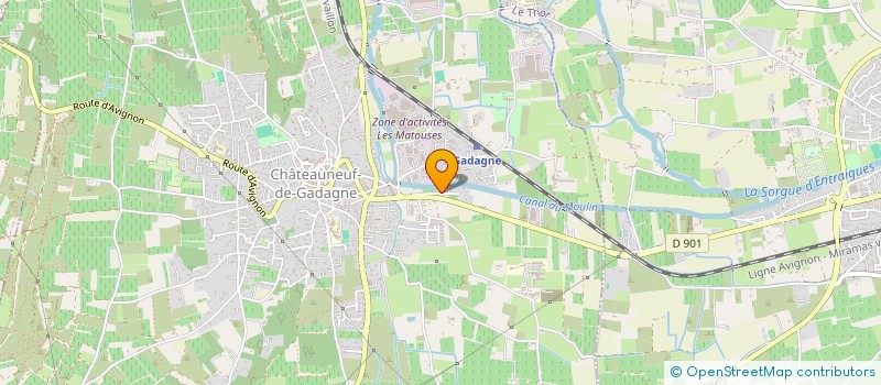 localisation de l'entreprise SOCIETE D'EXPLOITATION TRADITIONNELLE à CHATEAUNEUF-DE-GADAGNE