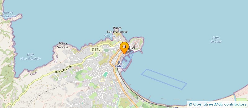 localisation de l'entreprise SOCIETE D'EXPLOITATION U CARADELLU à CALVI