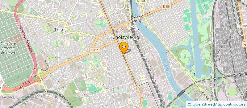 localisation de l'entreprise SOCIETE D'EXPLOITATION V-SERVICES à CHOISY-LE-ROI