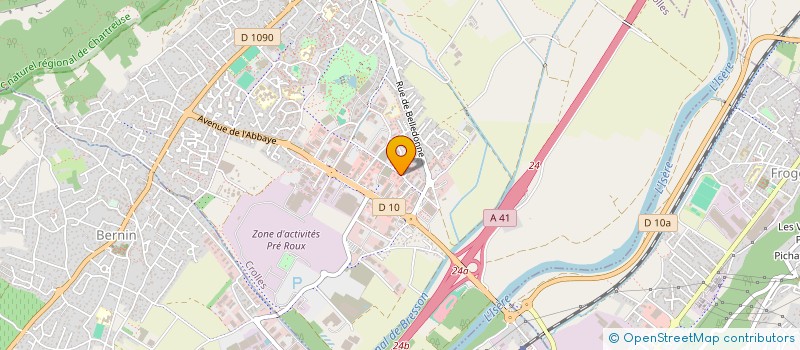 localisation de l'entreprise SOCIETE D'EXPLOITATION VISA SPORTS  CROLLES