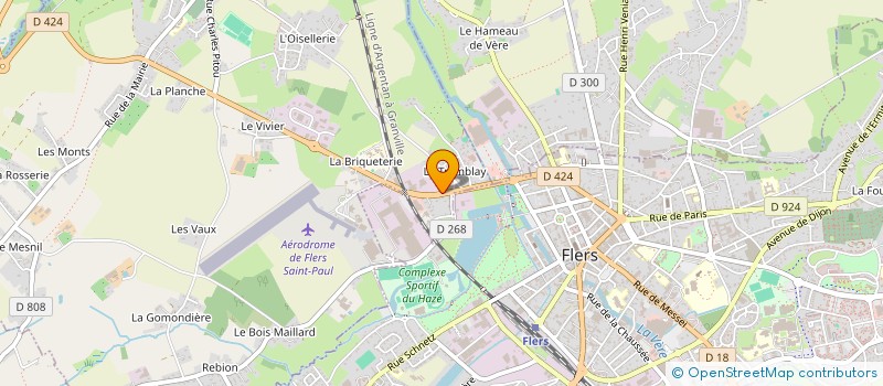localisation de l'entreprise SOCIETE D'EXPLOITATION VOYAGES FREMONT à LA LANDE-PATRY