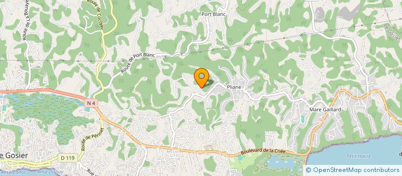 localisation de l'entreprise SOCIETE D'EXPLOITATIONET DE DISTRIBUTION DE PLIANE à LE GOSIER