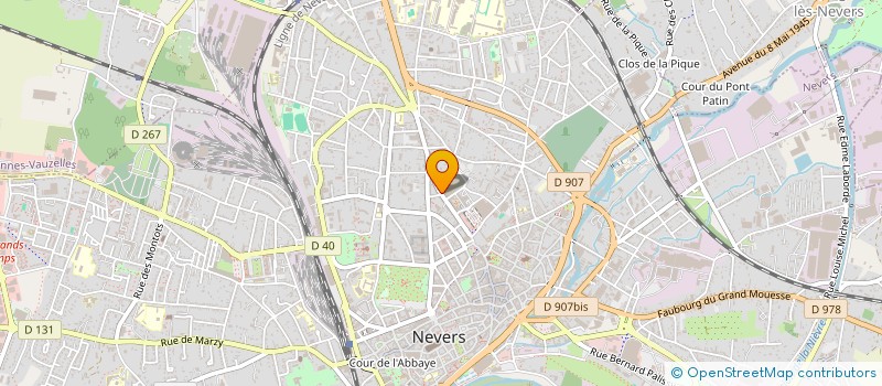 localisation de l'entreprise SOCIETE D EXPLORATION ET DE TRAITEMENT DES AFFECTIONS RETINIENNES à NEVERS