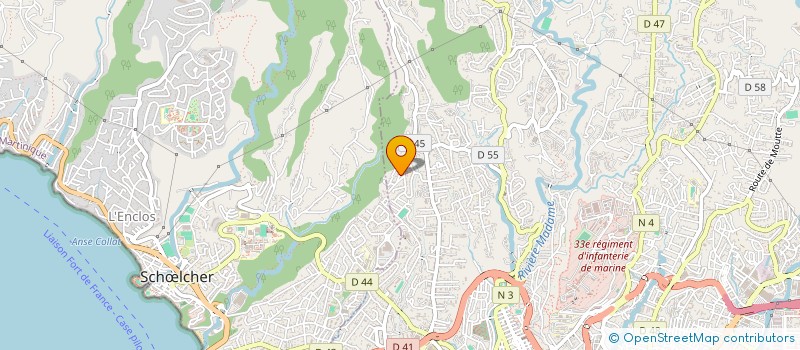 localisation de l'entreprise SOCIETE D'HISTOIRE DE LA MARTINIQUE  FORT-DE-FRANCE