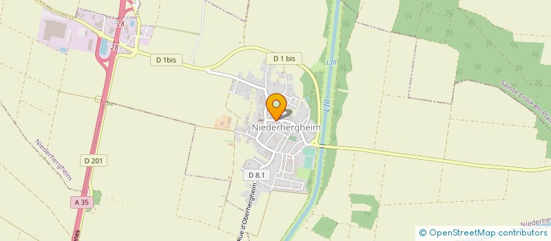 localisation de l'entreprise SOCIETE D'HISTOIRE DE NIEDERHERGHEIM  NIEDERHERGHEIM