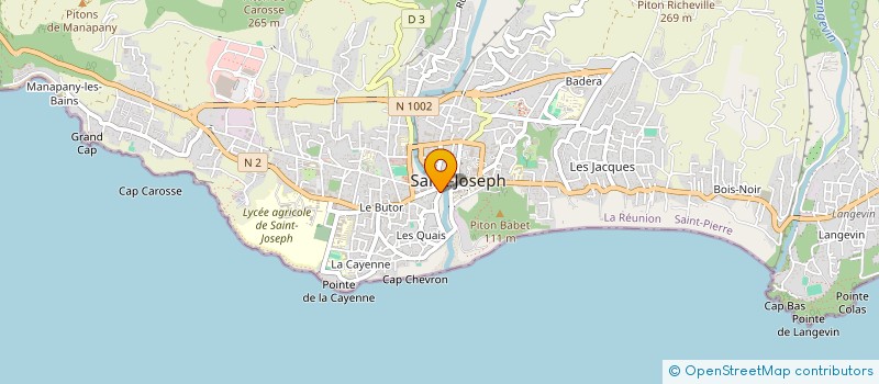 localisation de l'entreprise SOCIETE D'HISTOIRE DE SAINT JOSEPH à SAINT-JOSEPH
