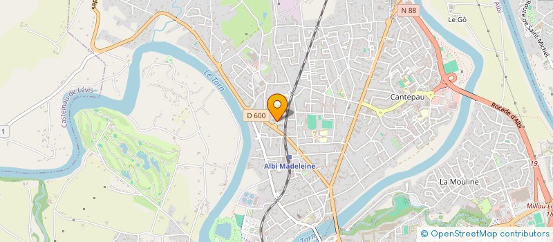 localisation de l'entreprise SOCIETE D'HISTOIRE DU PROTESTANTISME TARNAIS à ALBI