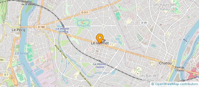 localisation de l'entreprise SOCIETE D HISTOIRE DU VESINET  LE VESINET