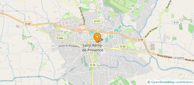 localisation de l'entreprise SOCIETE D'HISTOIRE ET D'ARCHEOLOGIE DE SAINT REMY  SAINT-REMY-DE-PROVENCE